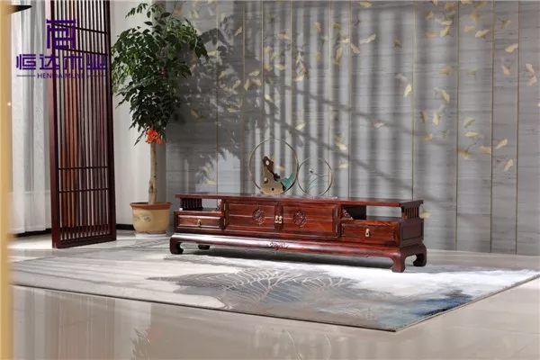 恒达木业——阔叶黄檀品韵电视柜 恒达木业——阔叶黄檀品韵电视柜
